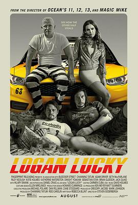 神偷联盟 Logan Lucky 海报